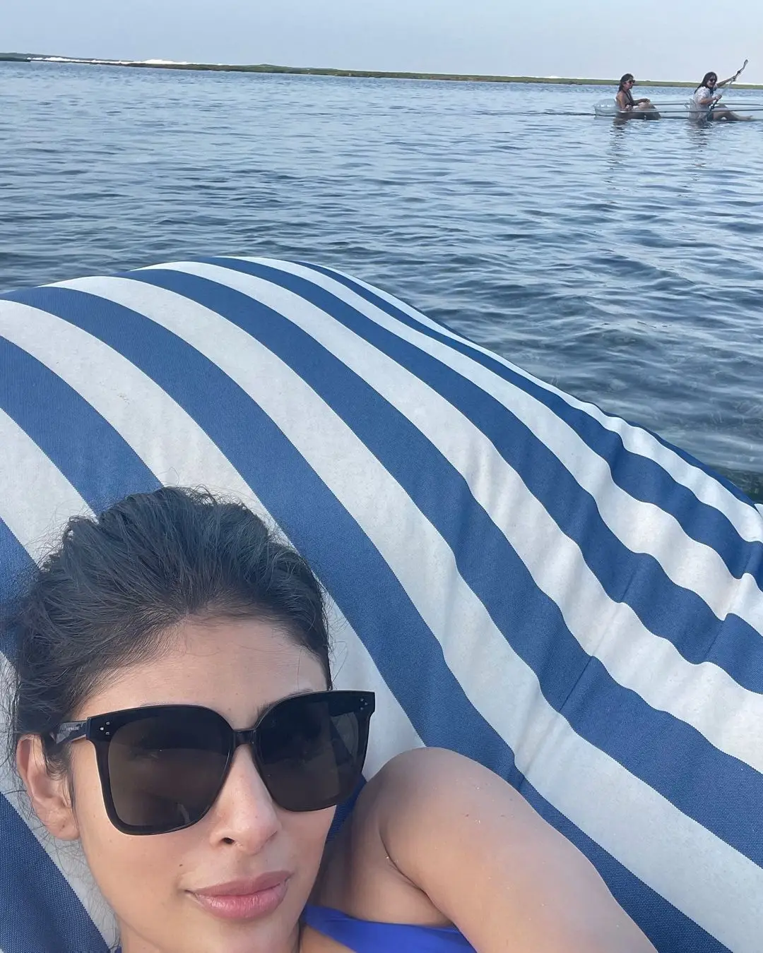 MOUNI ROY PHOTOSHOOT IN BLUE SWIMSUIT BIKINI 7